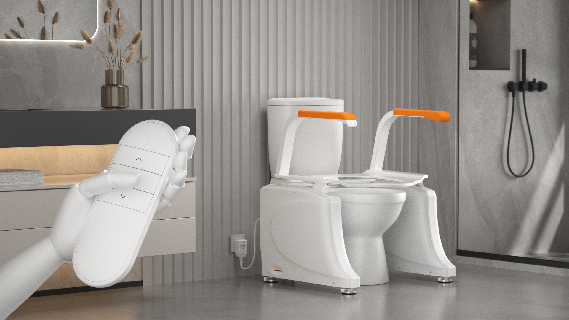 JC35LT1-1 Powered toilet lift
