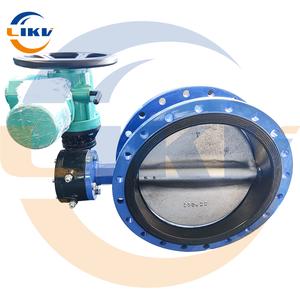 D941X-10/16Q Electric Flanged Butterfly Valve with Extension Rod