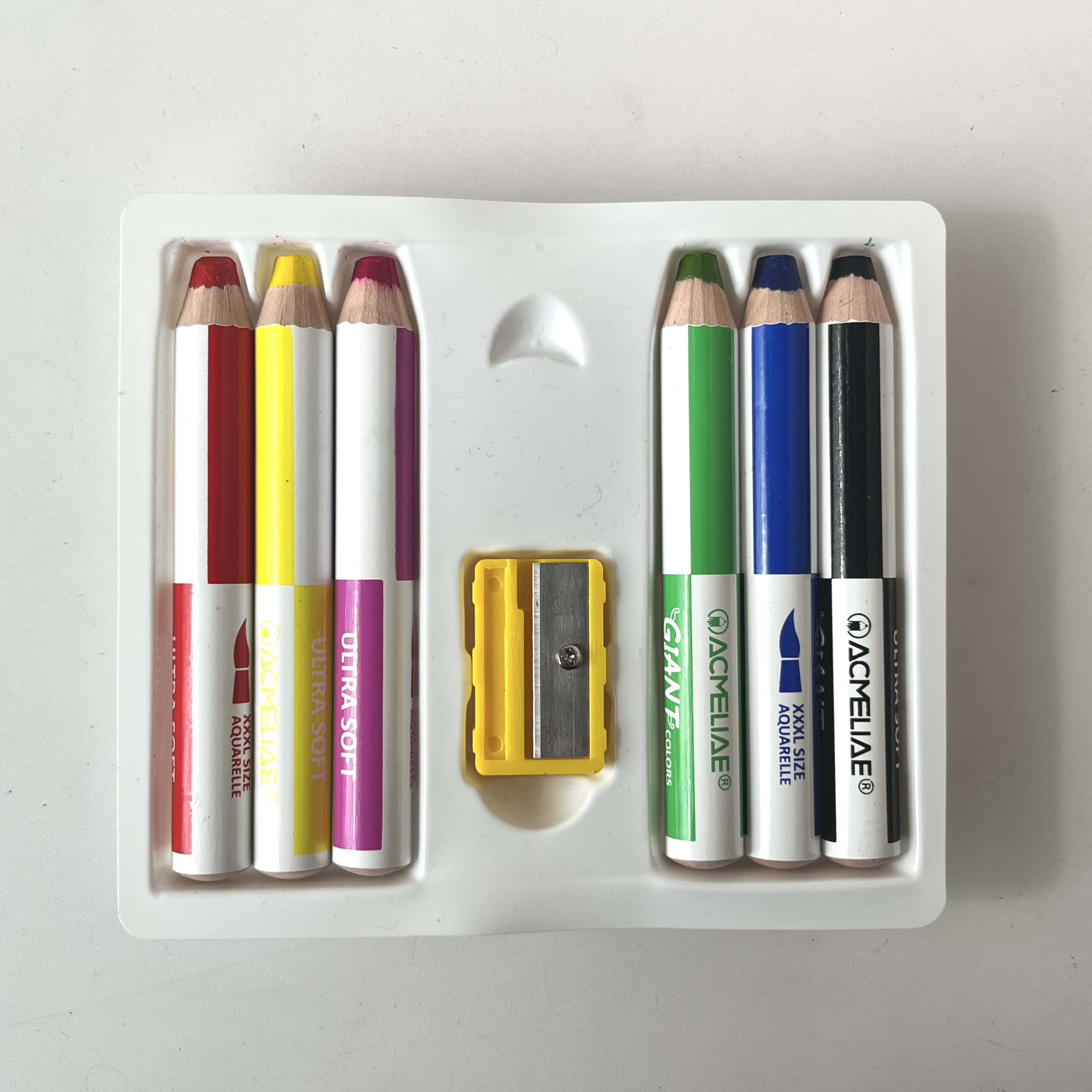 3 in 1 giant color pencil/bi color 3 in1 giant color pencil