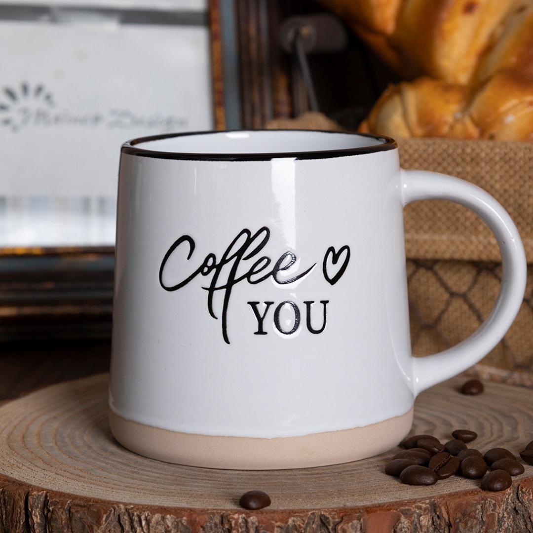 Silk printing hug collection mug coffee mug stylish gift