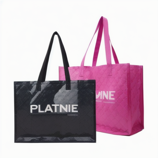 Waterproof pp woven shopping bags