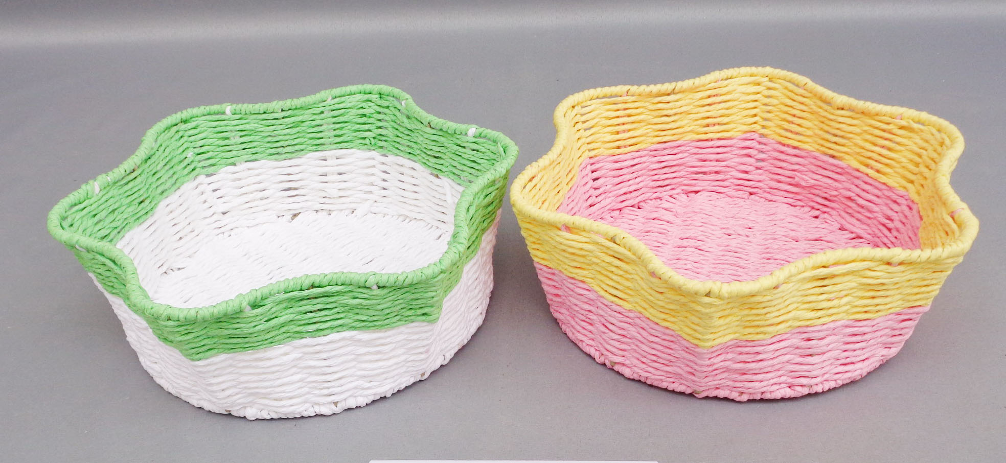 Paper rope plate