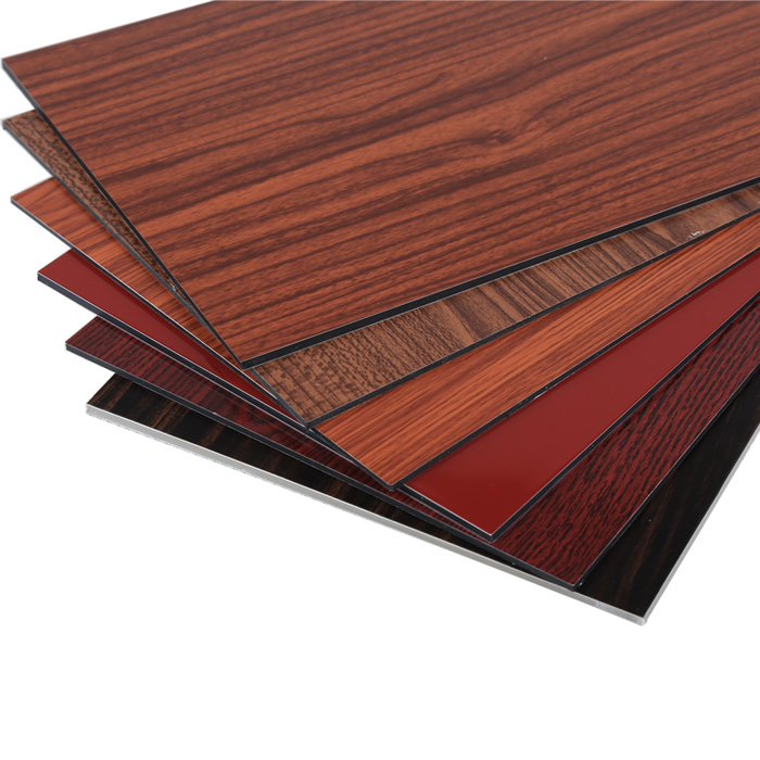 Stone marble finish acp sheet aluminium composite panel for house cladding