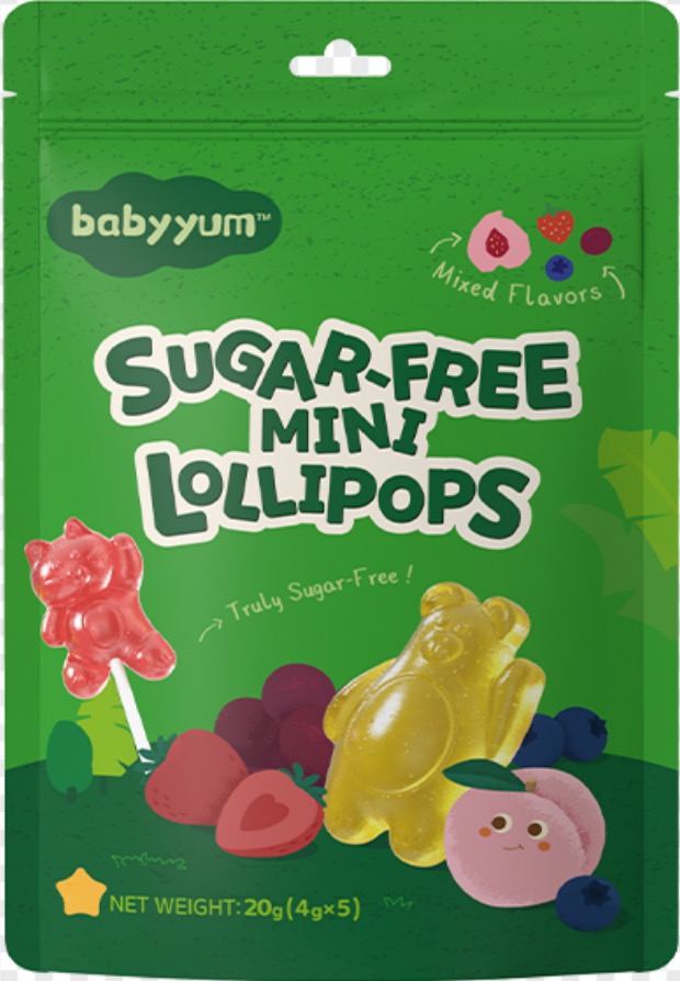 Sugar-Free Mini Lollipops (Mixed Flavors)