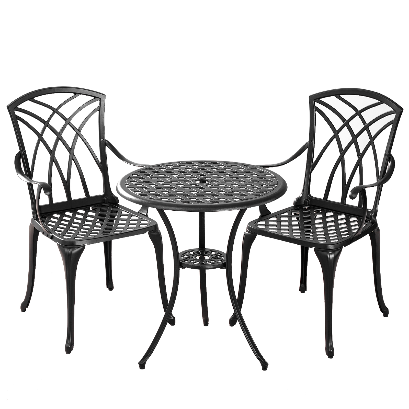 outdoor furniture set, patio bistro set, outdoor table and chairs set of 2, outdoor bistro set