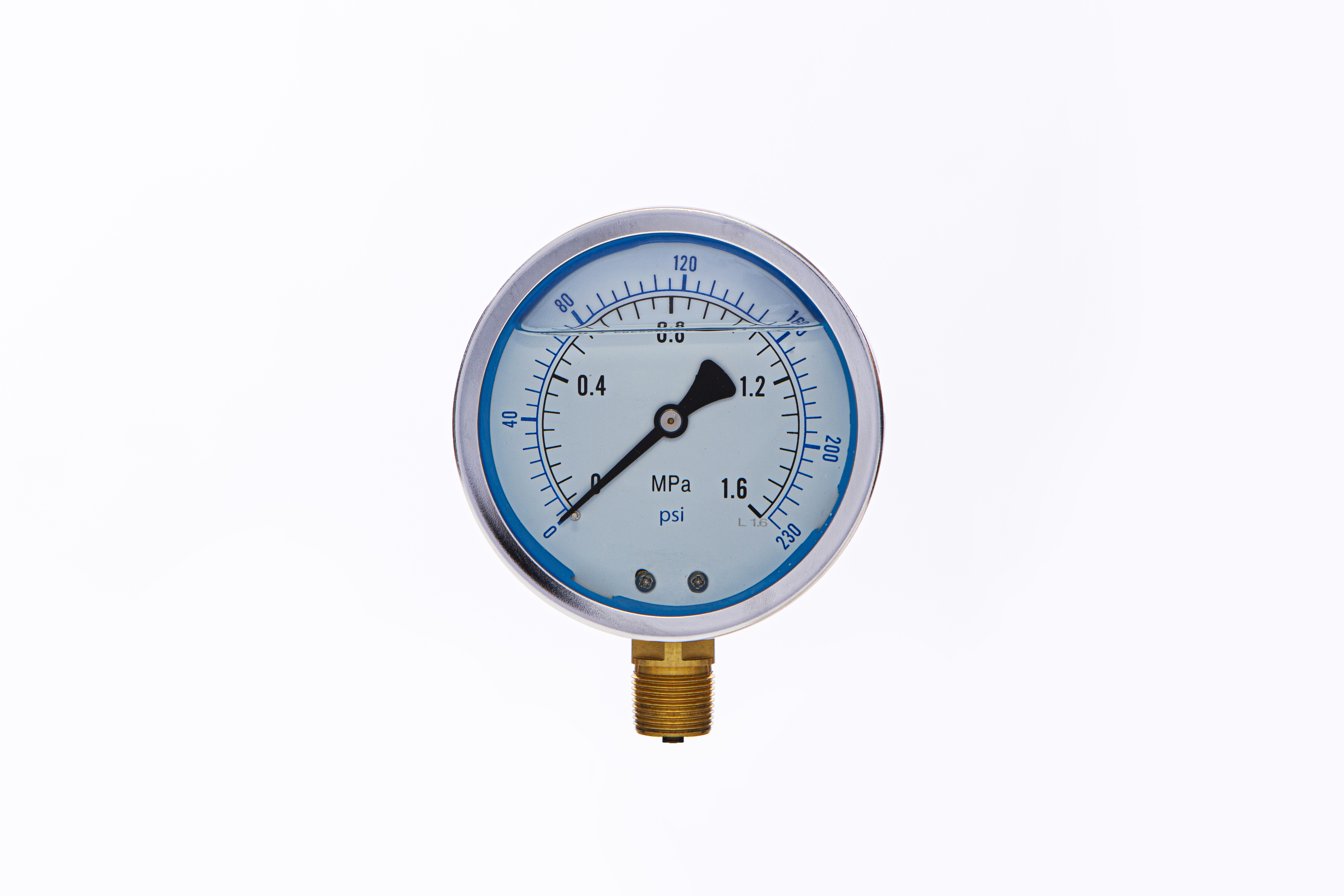 temperature and pressure gauge