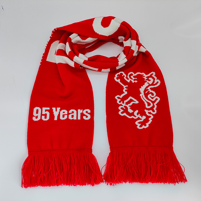 Custom World Sport Event Team Supporter Scarf Football Cup Knitted Soccer Rugby Club Fan Scarves