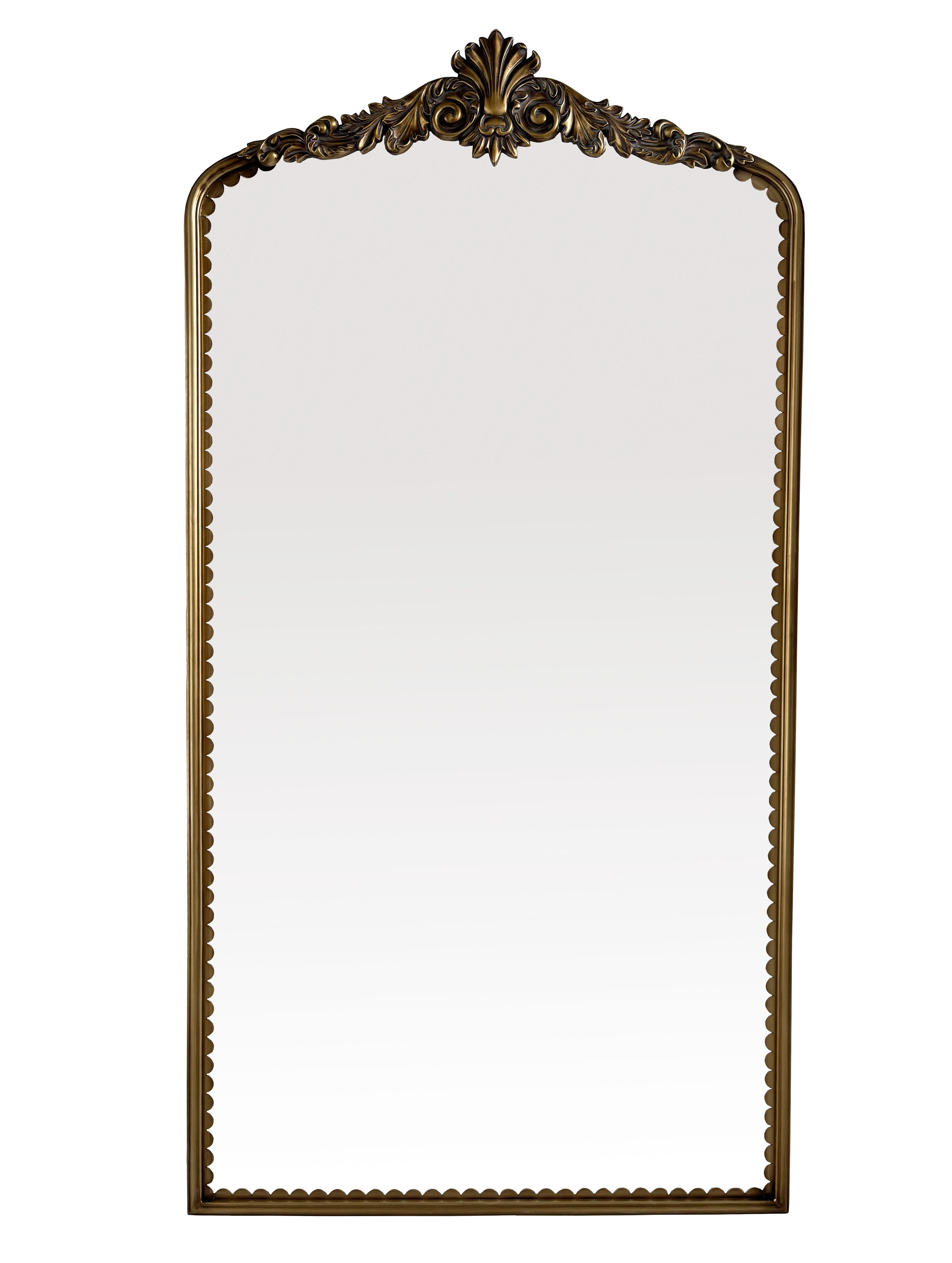 metal framed mirror