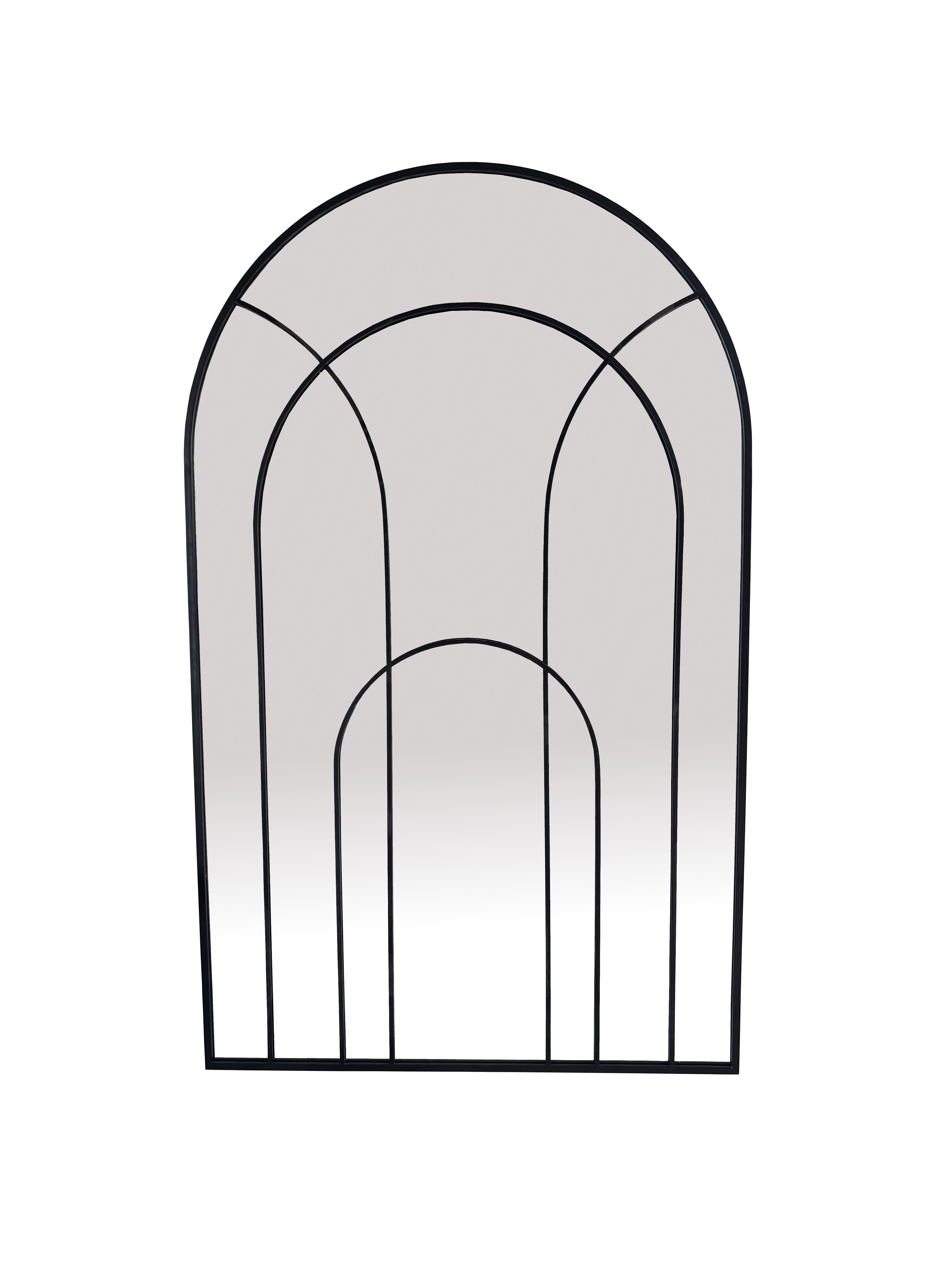 metal framed mirror