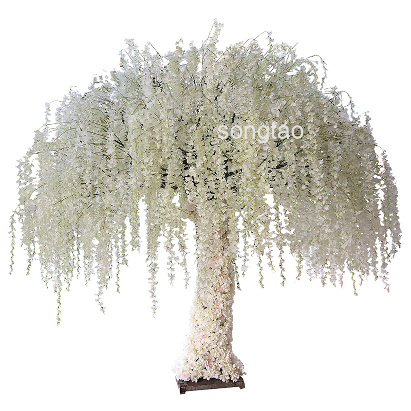 Artificial wisteria tree