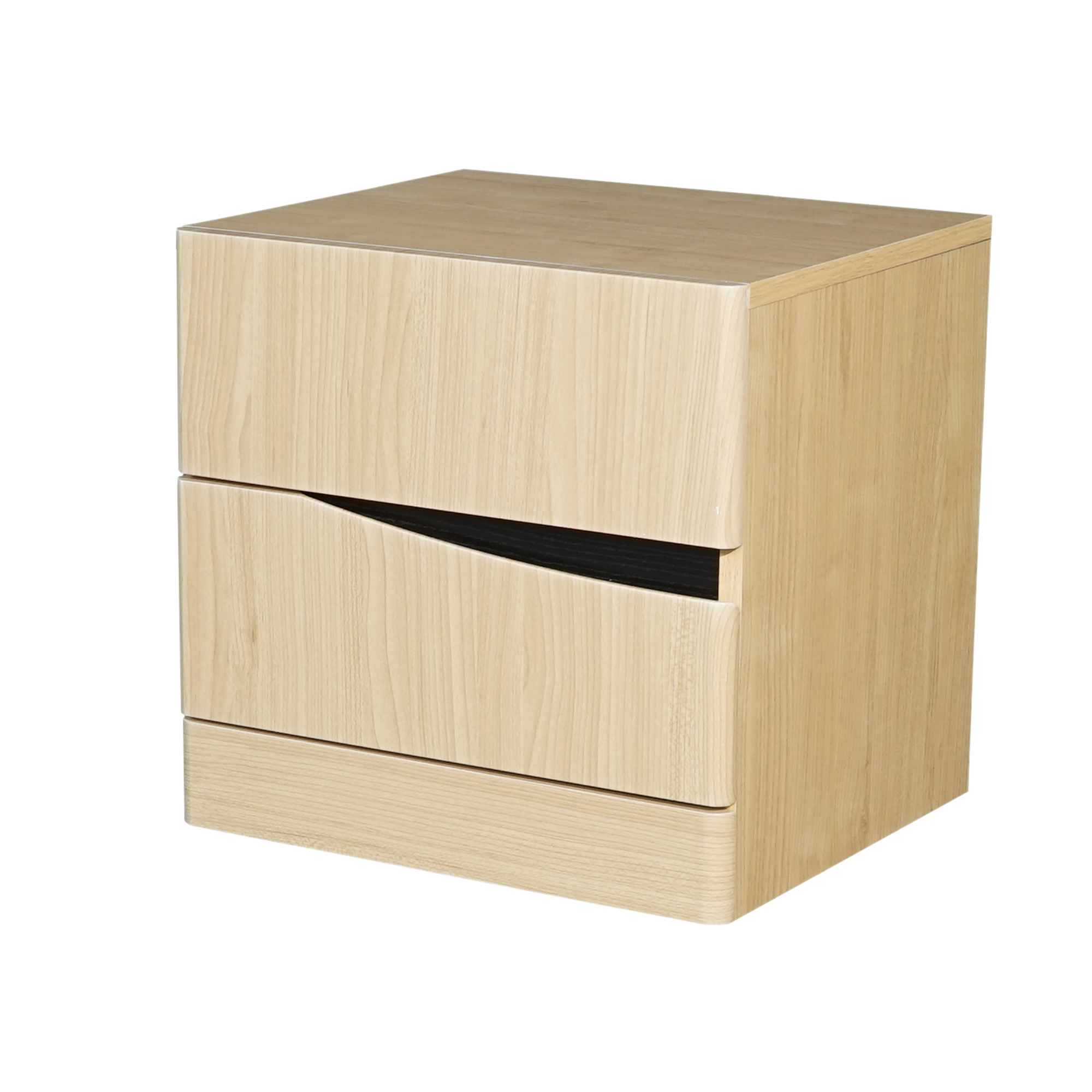 Bedside table with 2 drawers