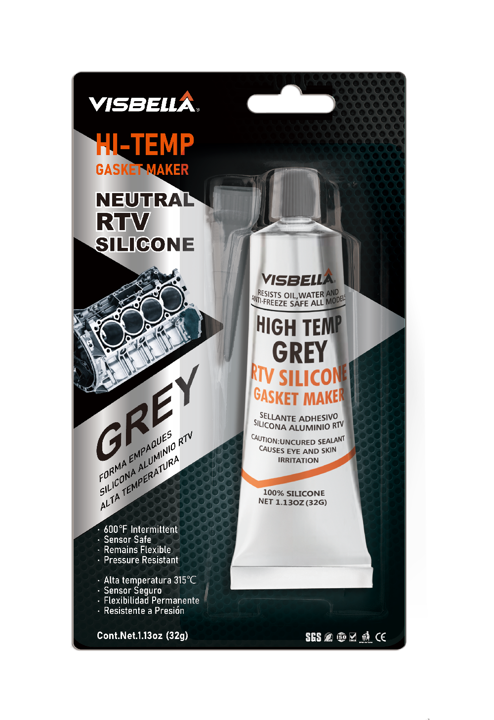 RTV Silicone grey 35g