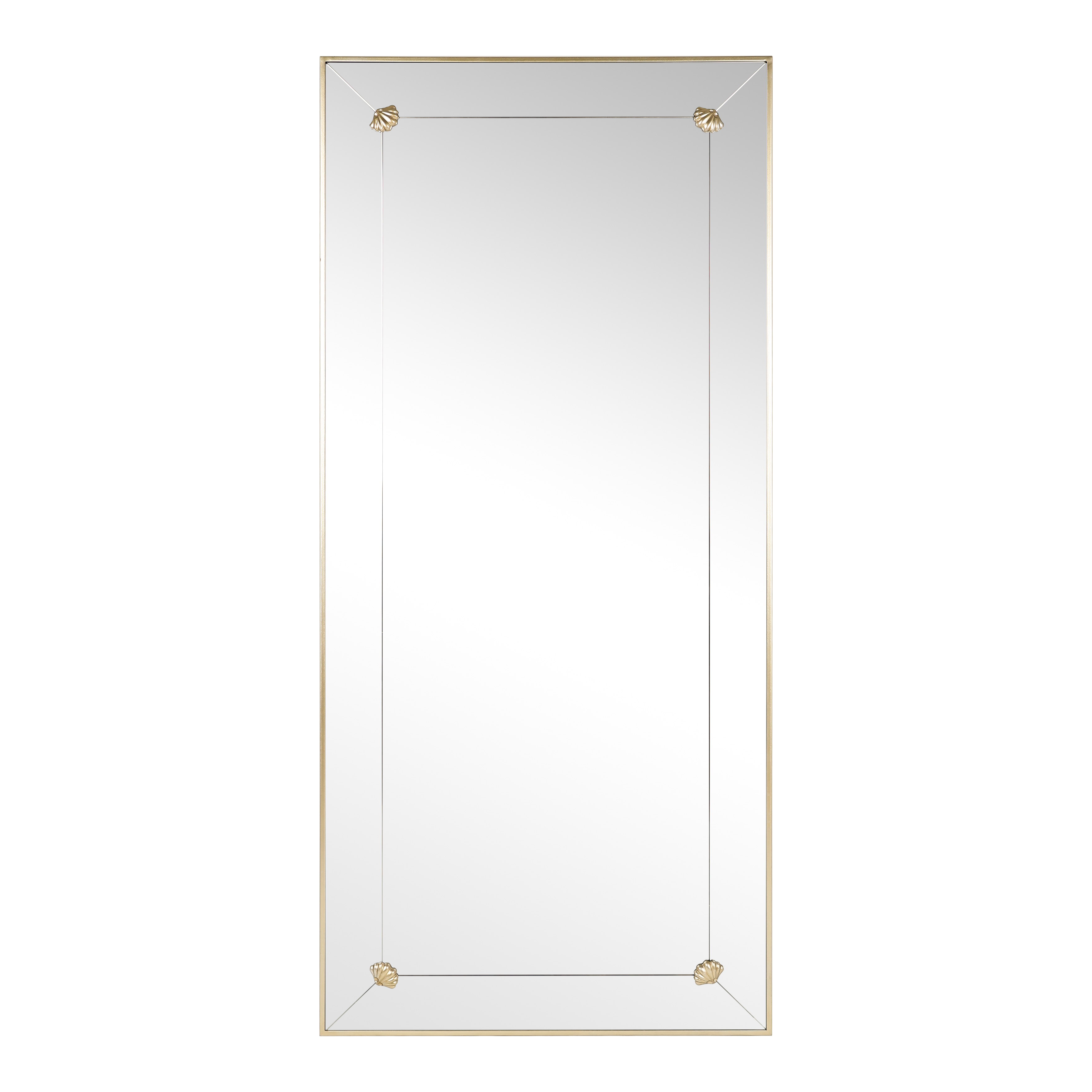 metal framed mirror