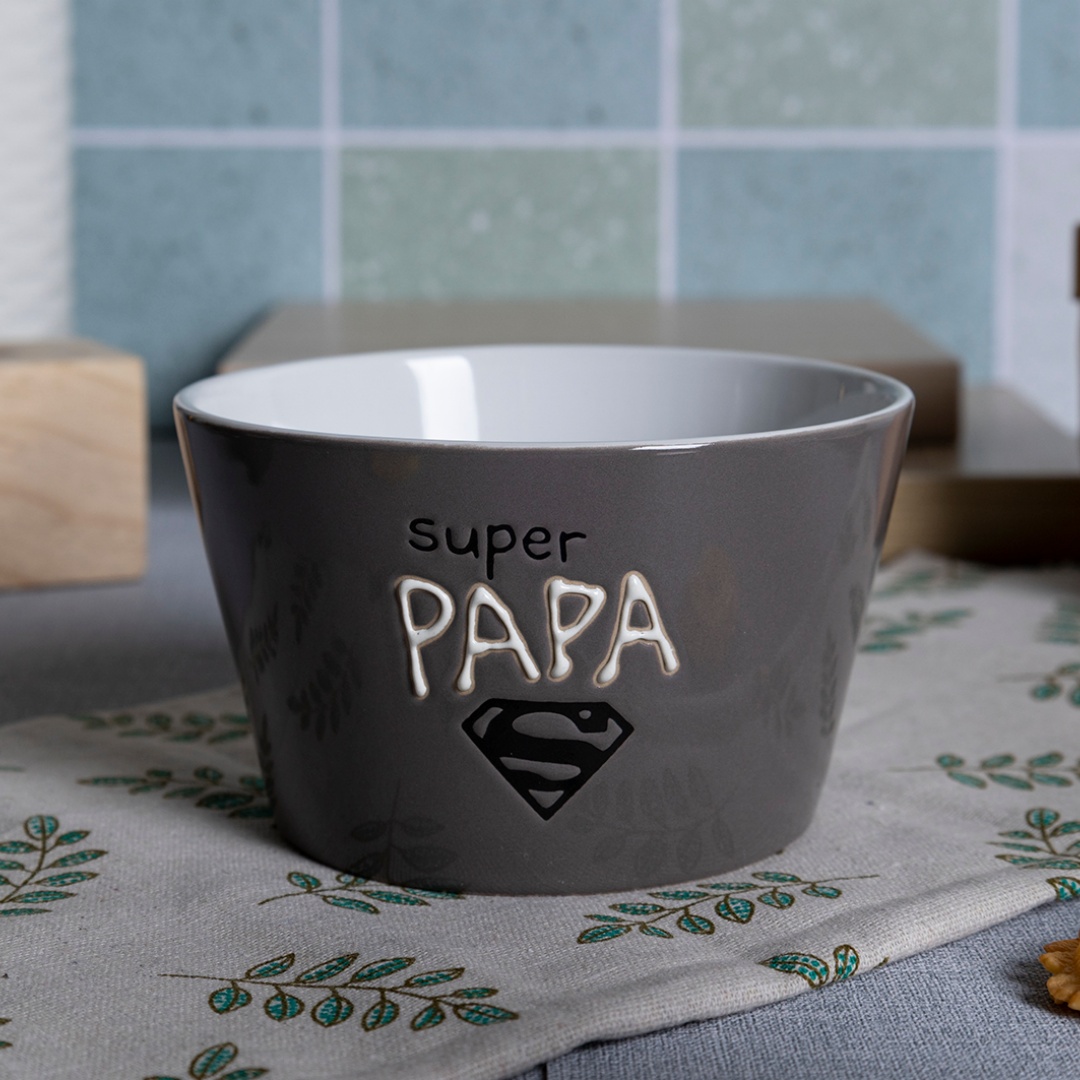 BOWL WITH ENGRAVE PATTERN PAPA MAMA festival