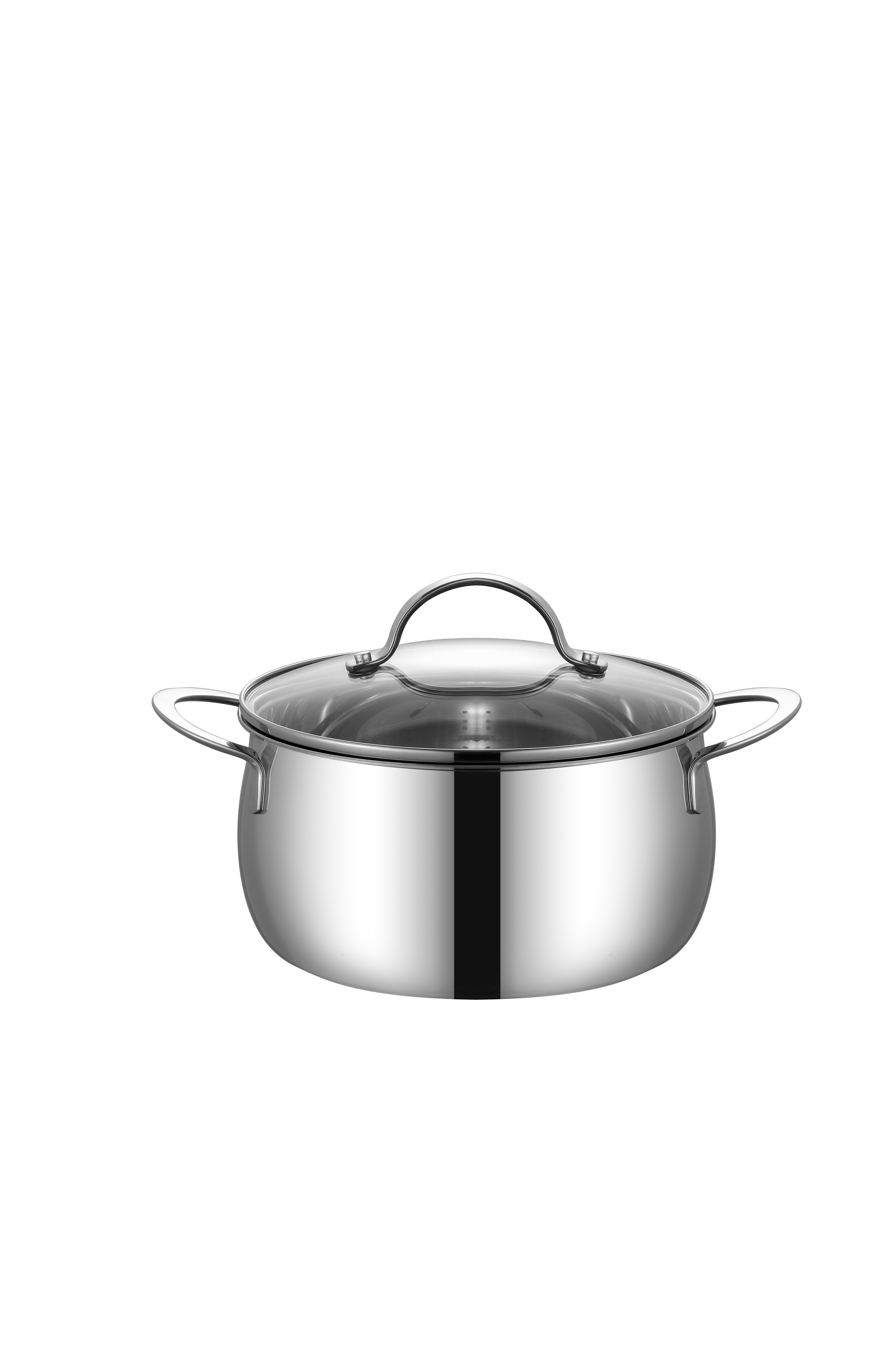 Tri-ply steel casserole set Stainless Steel cookware set casserole
