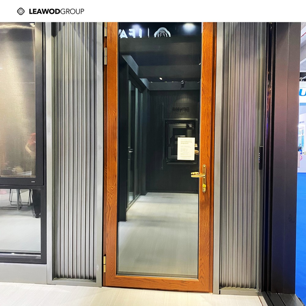LEAWOD Wood Clad Aluminum Casement Door