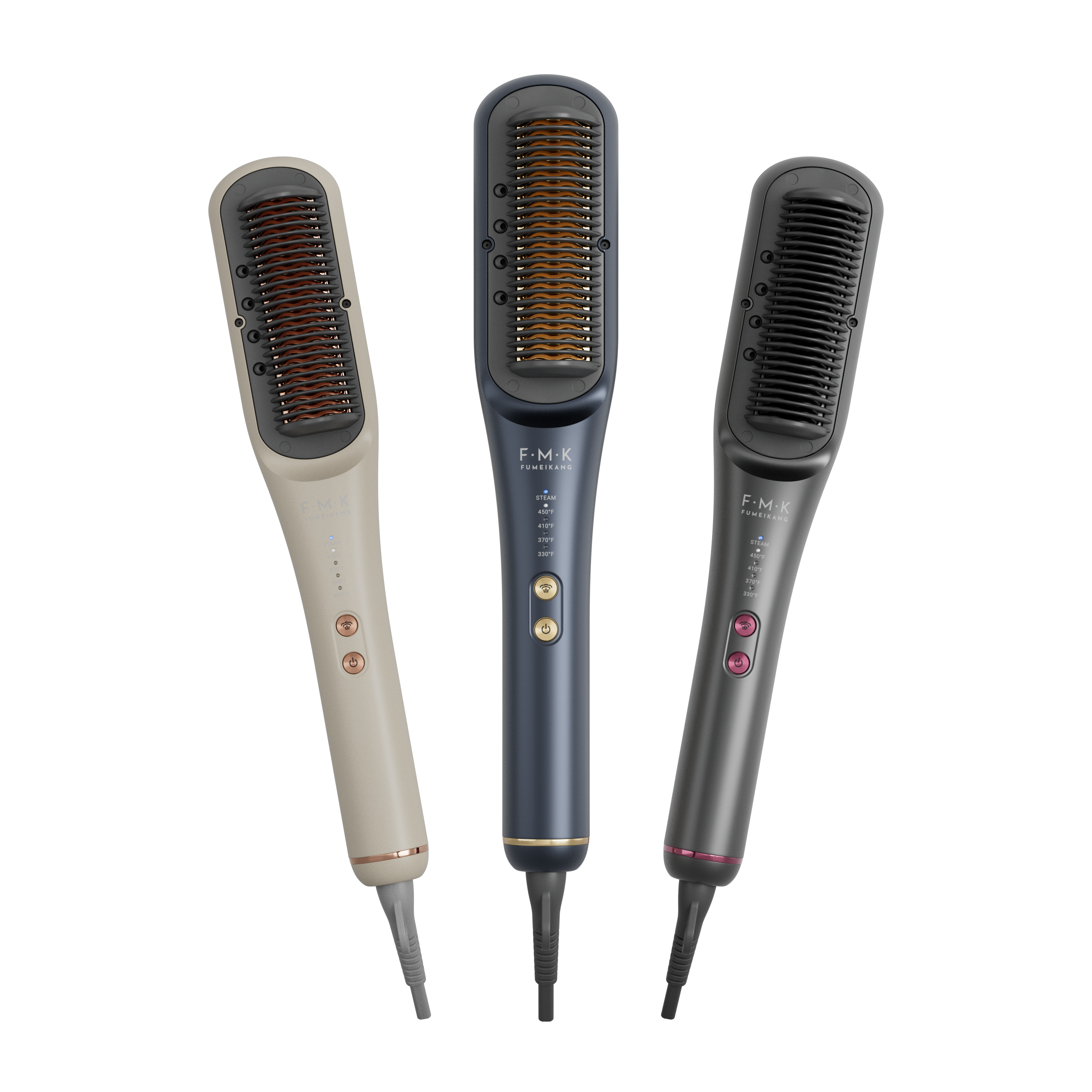 Moisture Steam Heat Straightening Comb with Ions