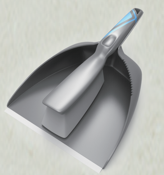 Broom and dustpan