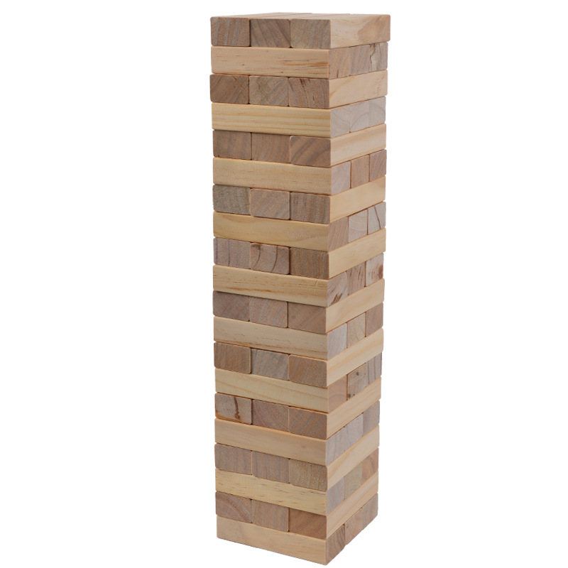 Wooden tumble tower