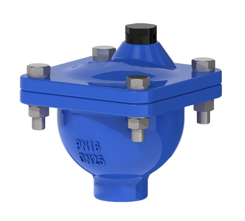 Single-hole (small-mouth) exhaust valve, PN16