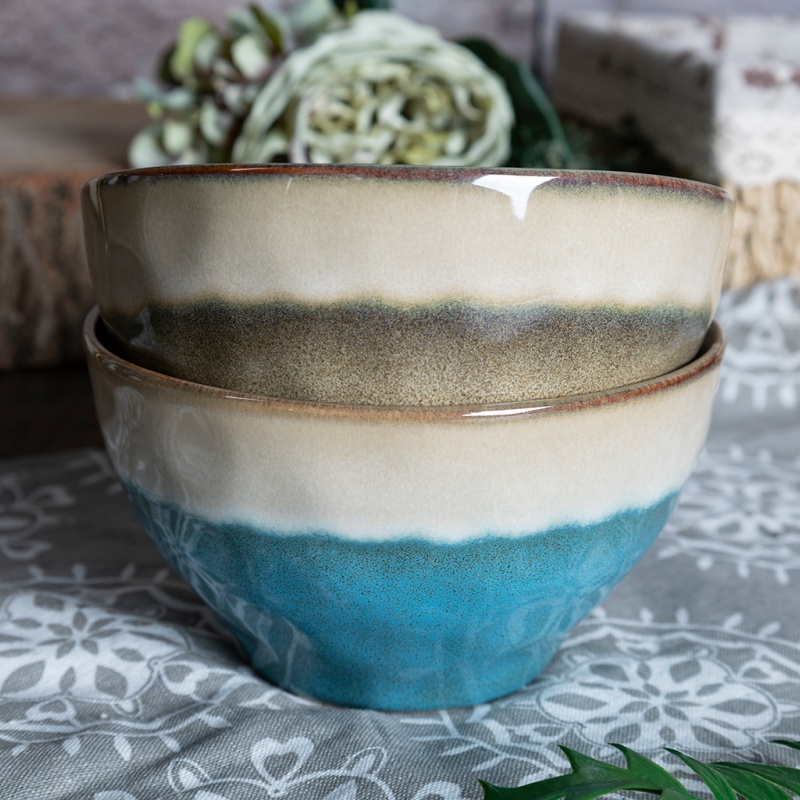Happy Go 14.6cm 3 Colors Reactive Glaze Bowl