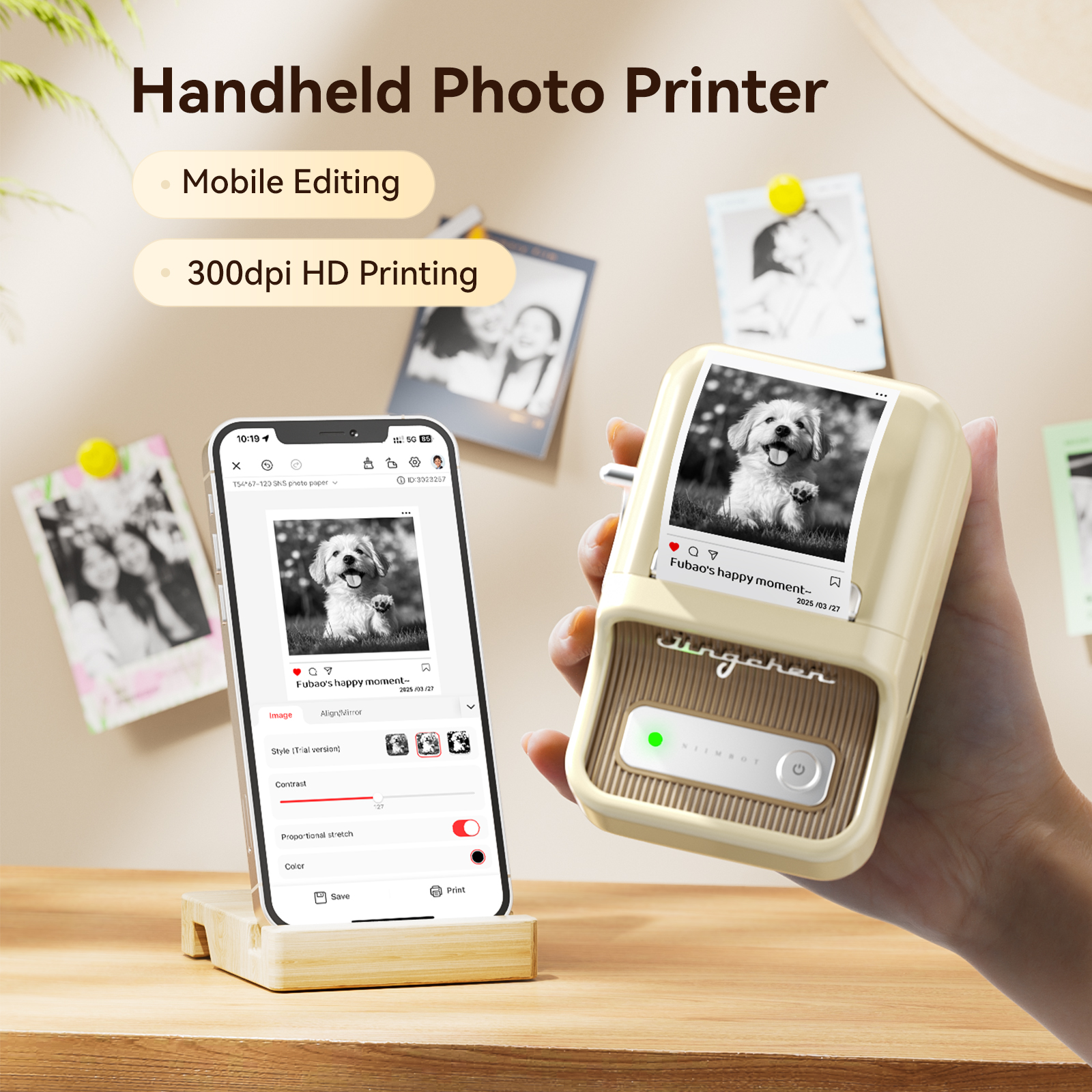 NIIMBOT B21 Pro smart label printer