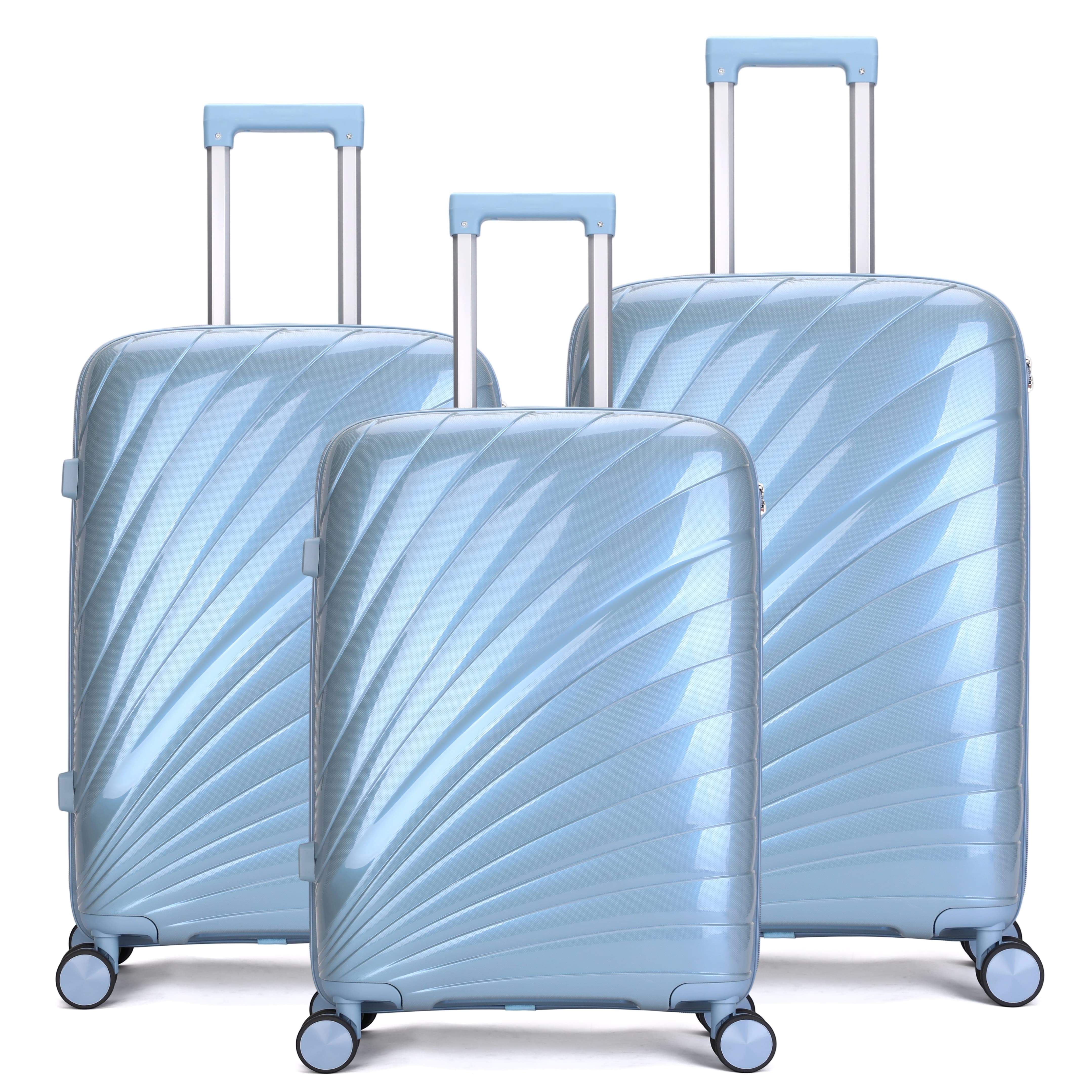 New type of colorful luggage set
