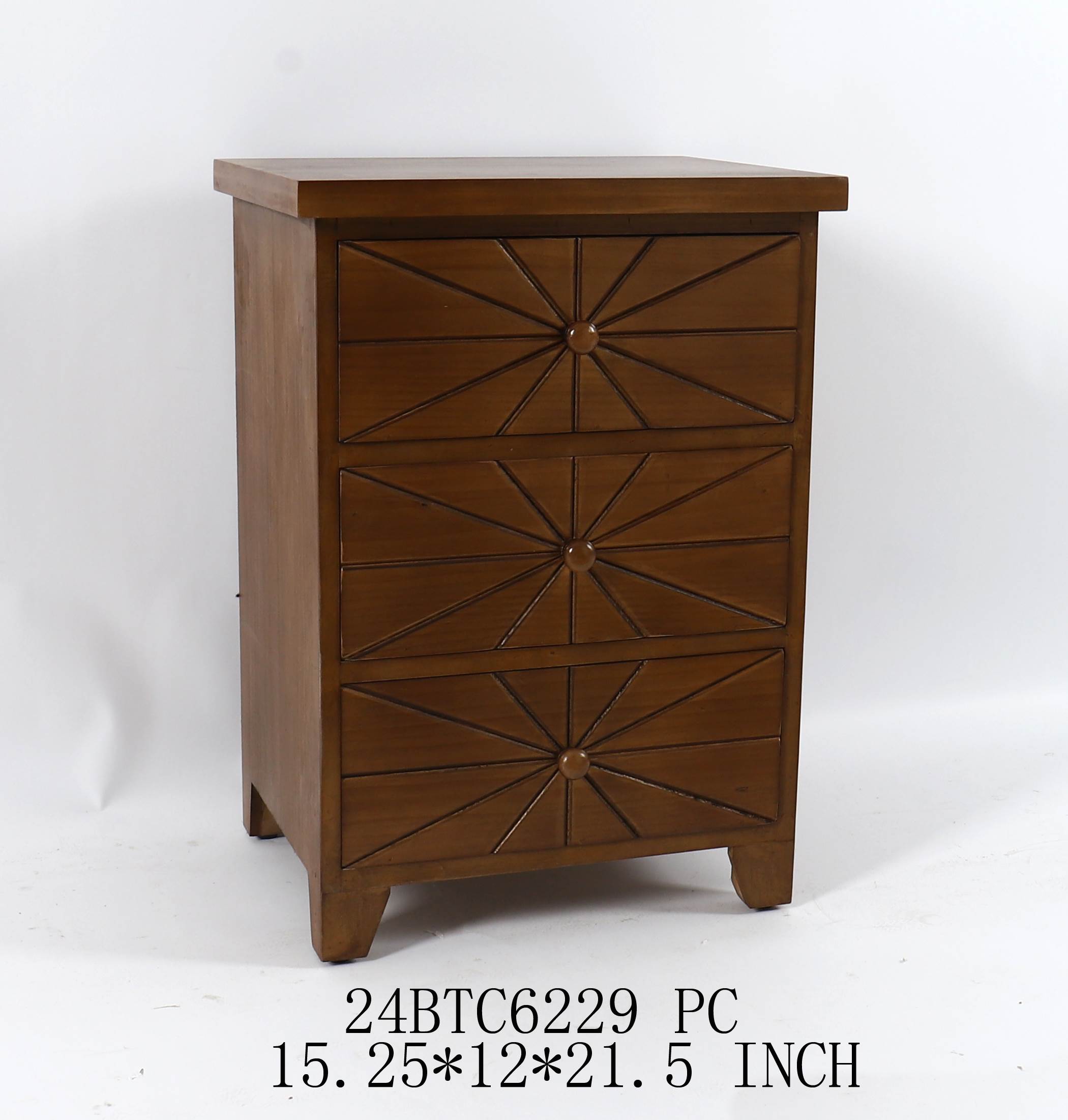 Multi-layer wooden cabinet