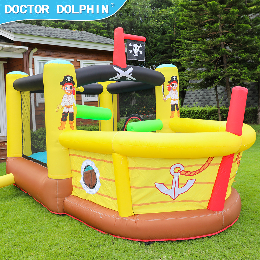 Doctor dolphin inflatable bouncy castle