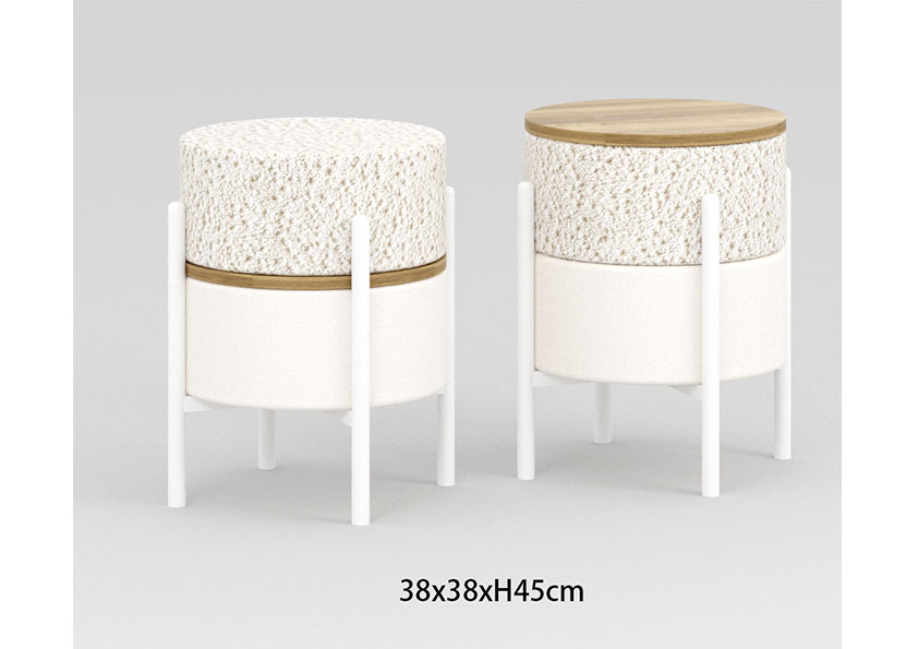 Soft-padded stool