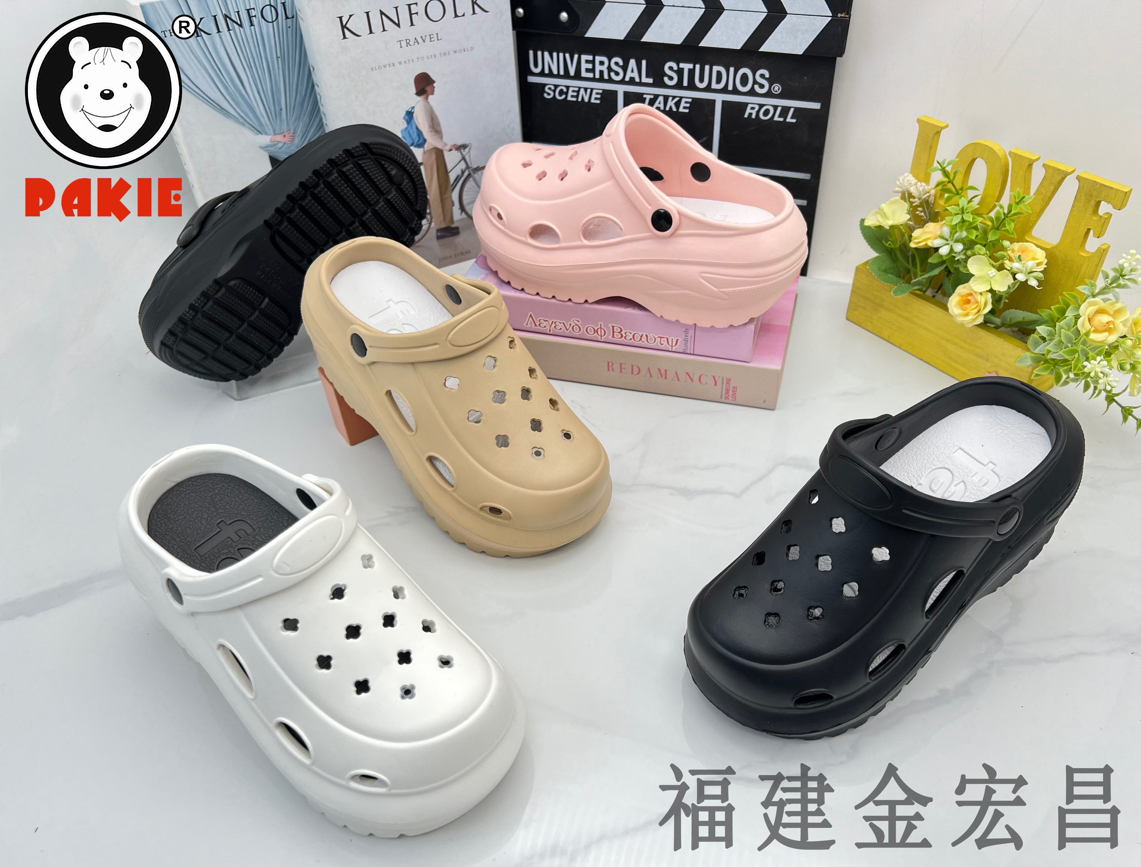Heavy-outsoled EVA garden sandal for summer fashion wear