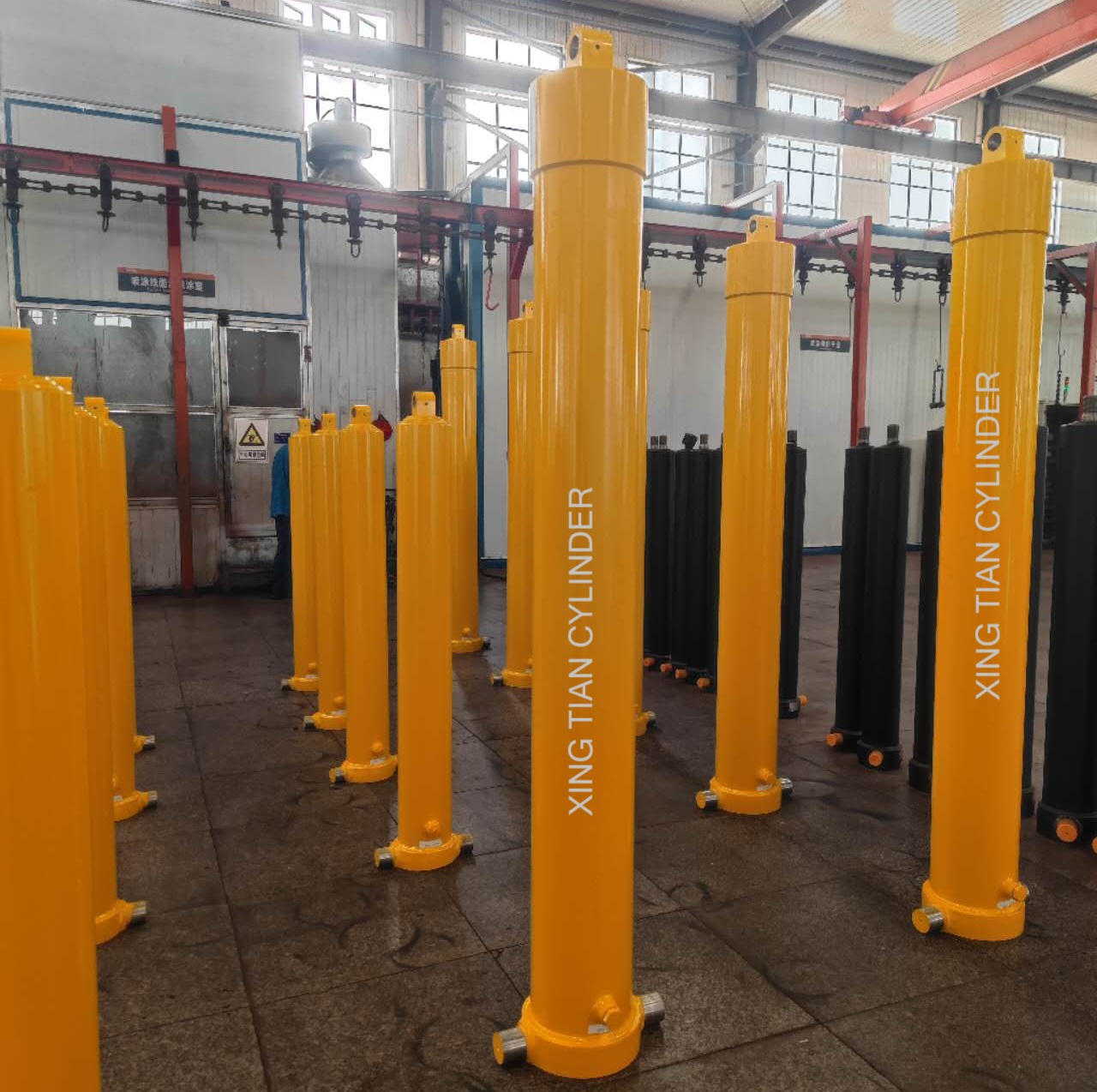 Fe Hyva Type Multi Stages Hydraulic Cylinder