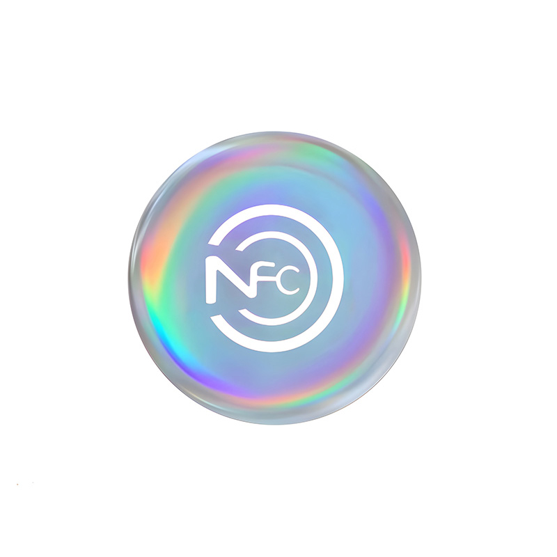 13.56MHZ NTAG 215/213/216 Tag Social Media Customized Logo Printing NFC TAG