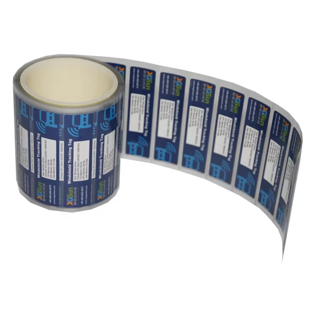 XGSun UHF RFID Fragile Antenna Windshield Label