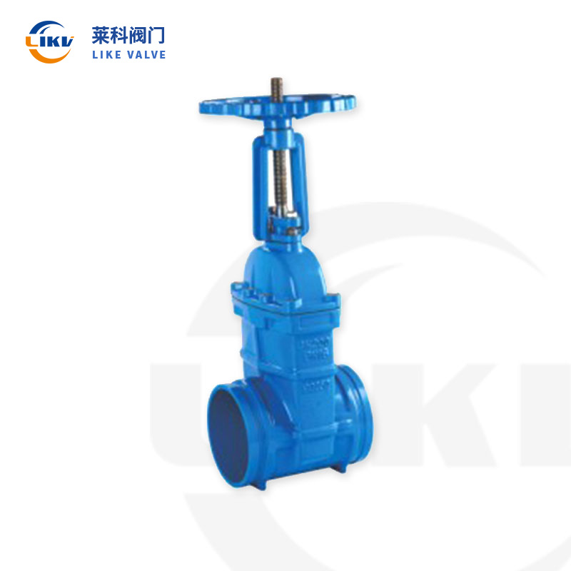 Z81X Groove-Type Flanged Elastic Sealing Gate Valve