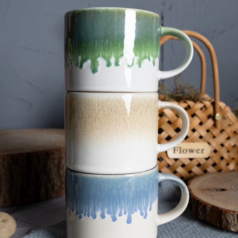 Happy Go 13oz(380ml) Mug Reactive Glaze