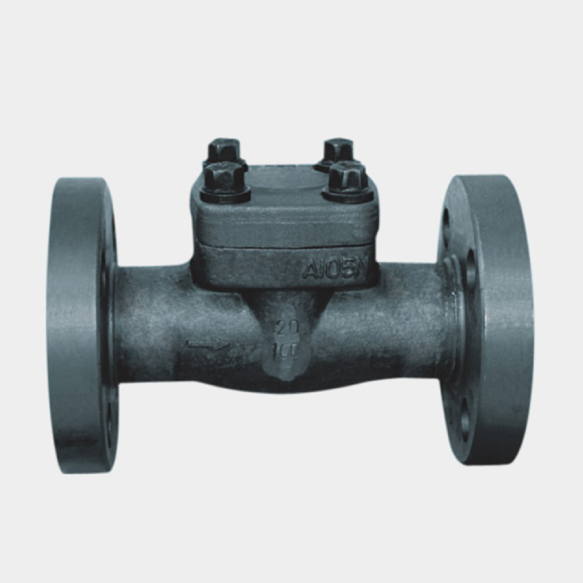 Forged steel flange check valve