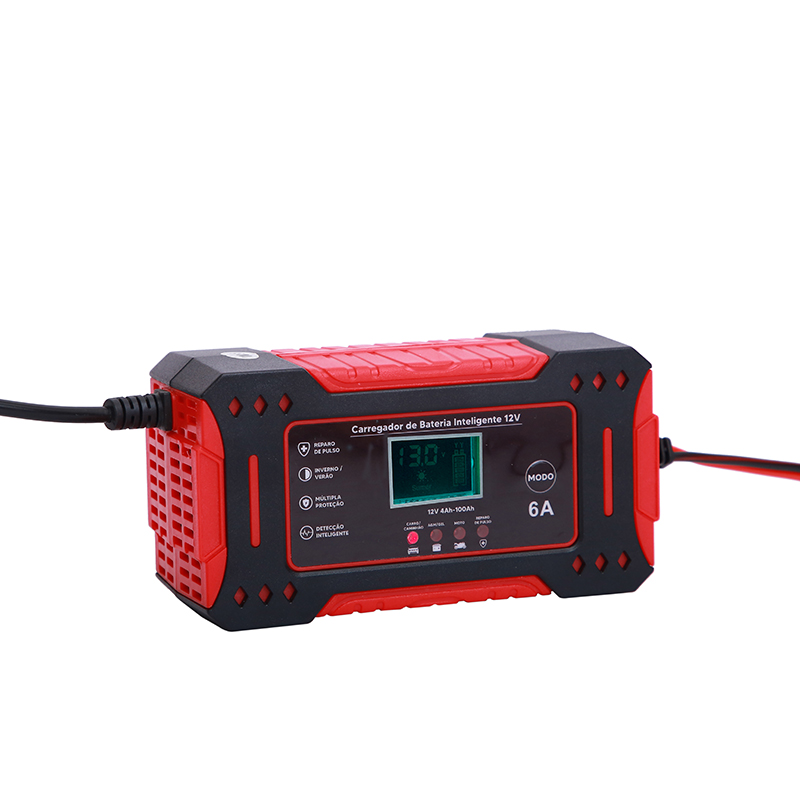 Full Intelligent Automatic Charging12V Battery Charger with Intelligent Digital Display