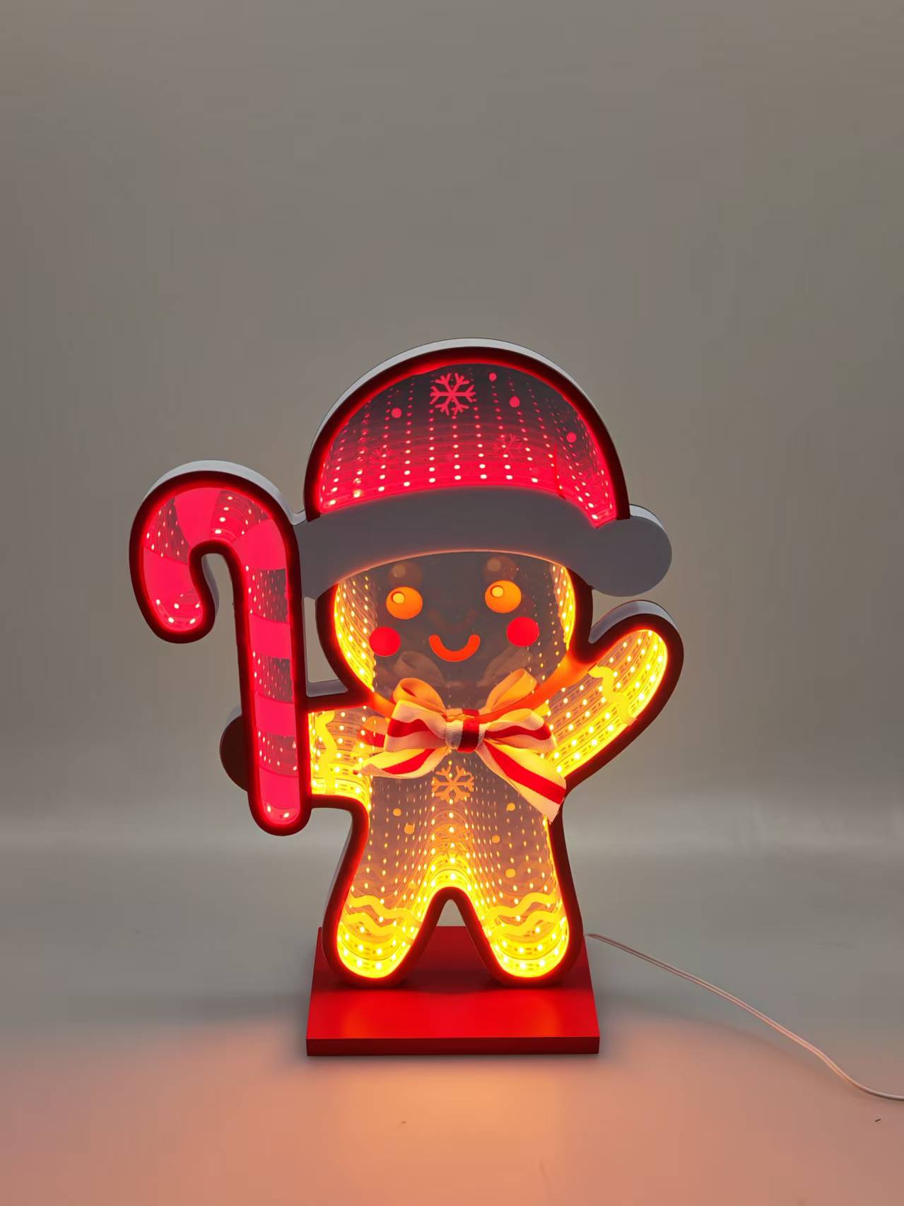 led