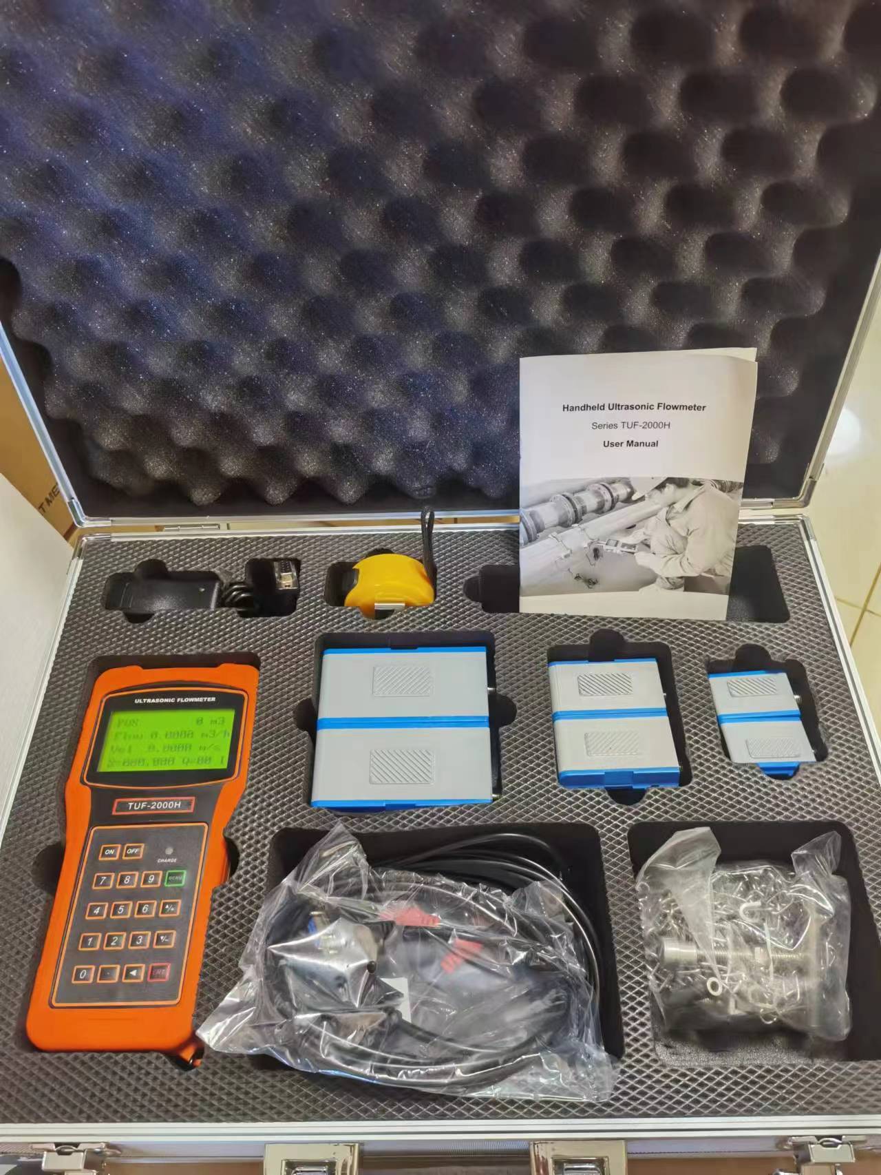 Digital Handheld Ultrasonic Flow Meter