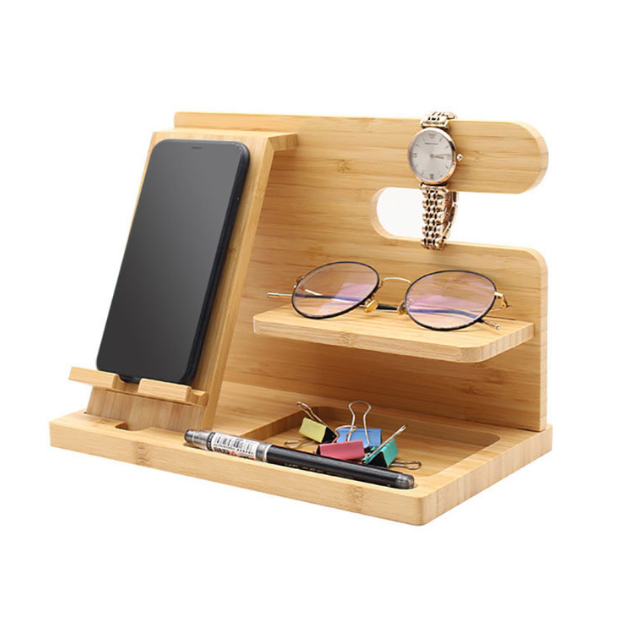 Wood Phone Rack