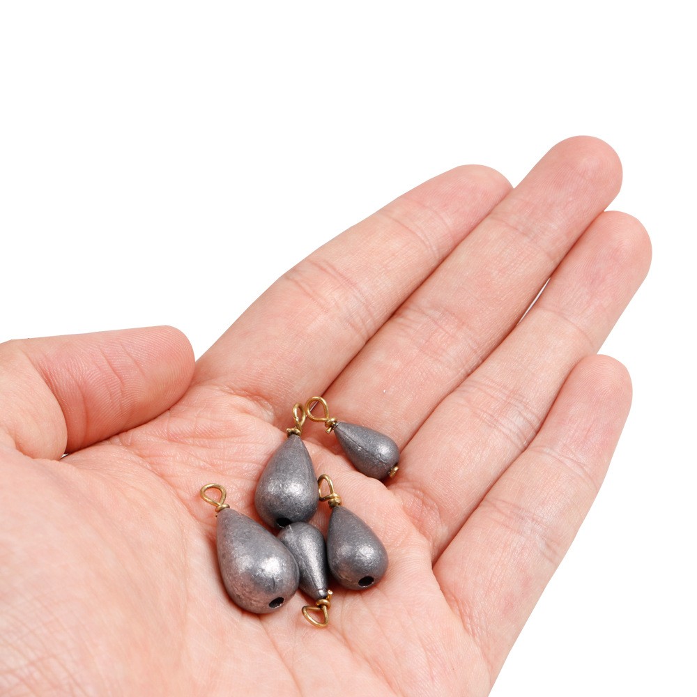 Water drop screw ring Sinkers