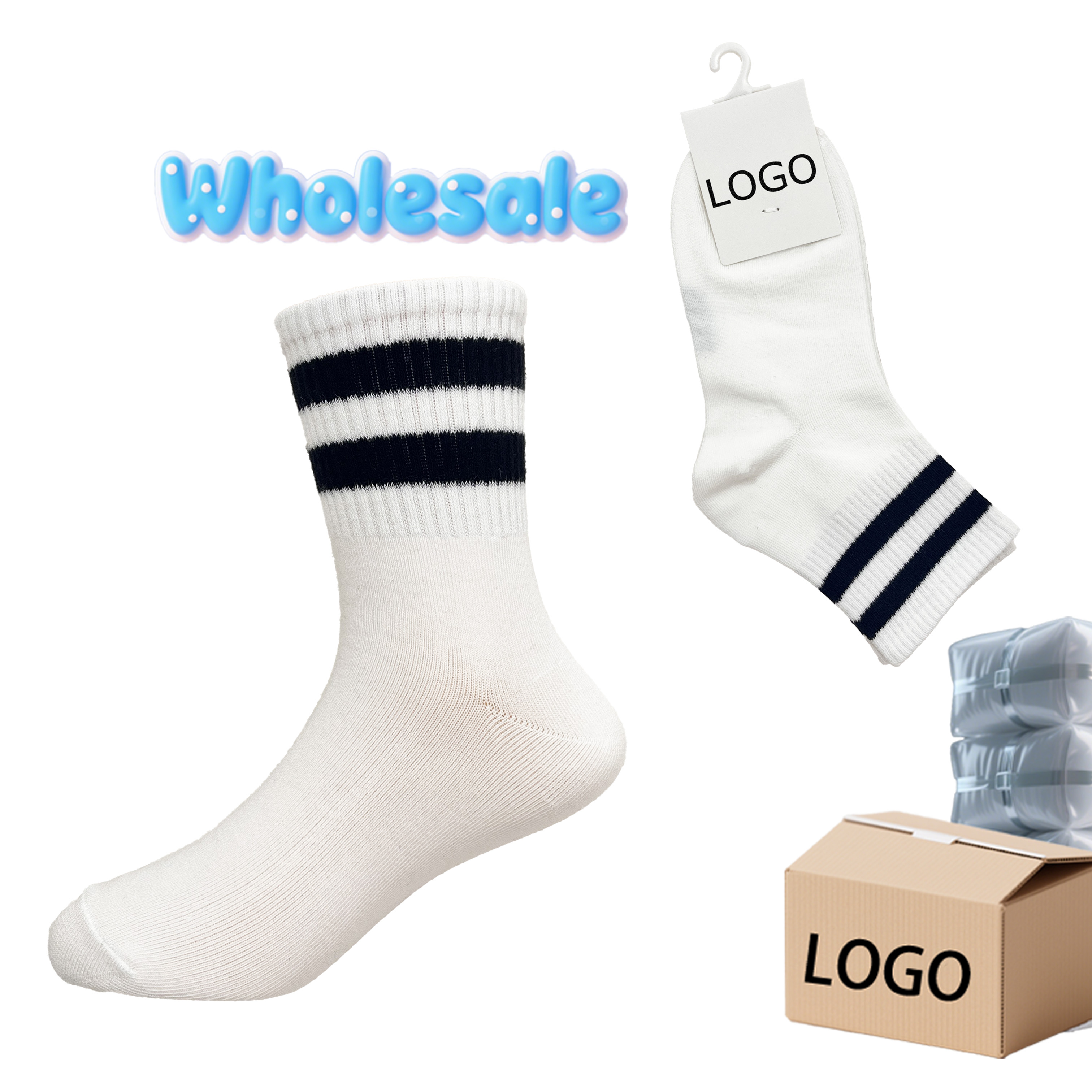 Classic Stripe student socks for children