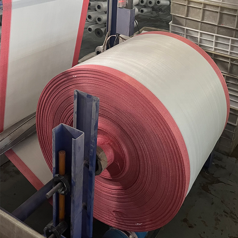 Pp woven fabric roll