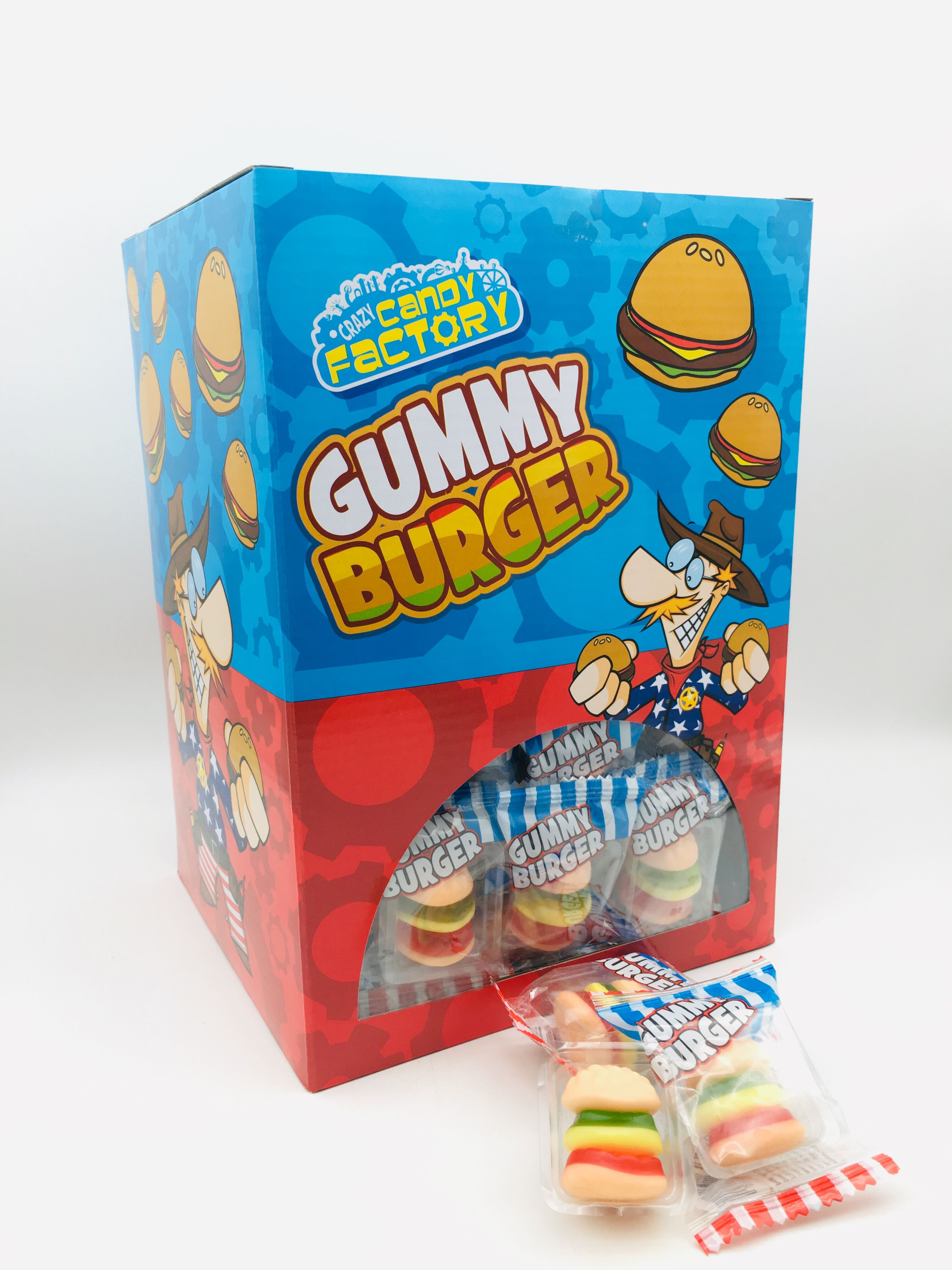 Hamburger gummy candy
