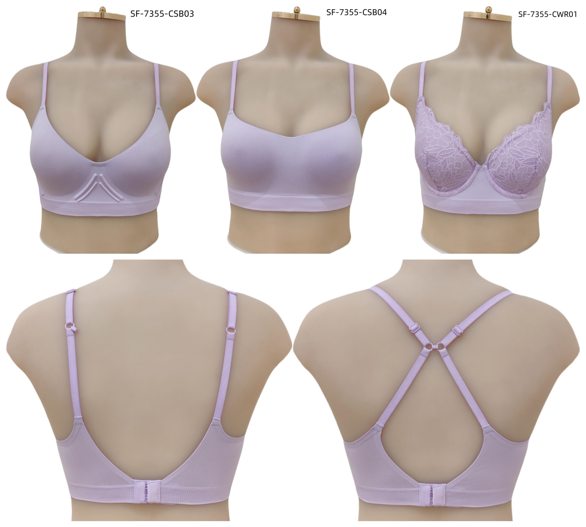 Pink sport bra