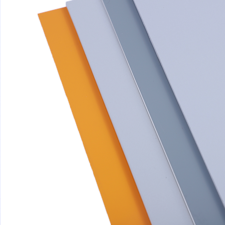 Metallic aluminum composite panel