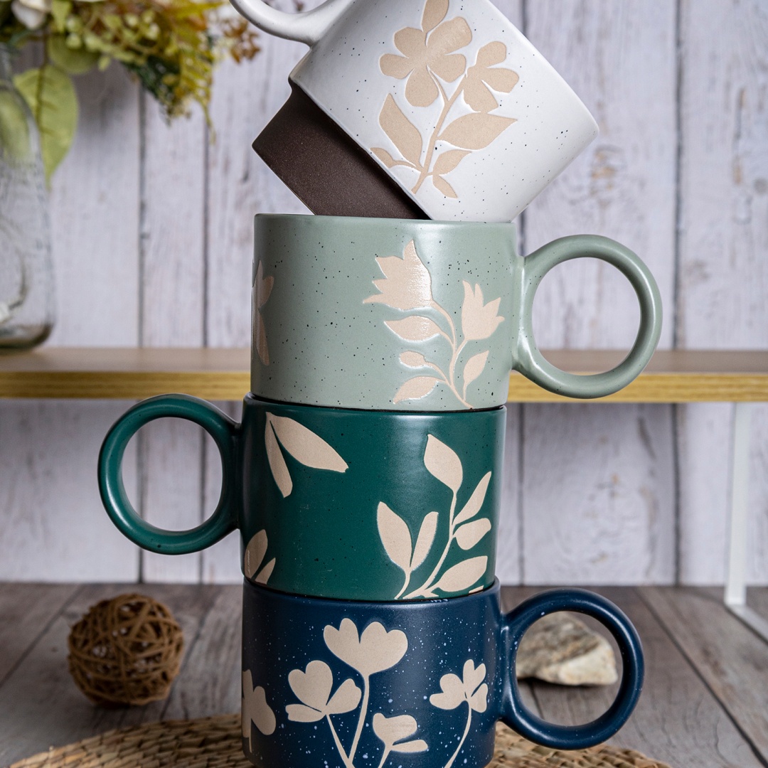 Natural style soup mug coffee mug milk mug custom design for wholesale