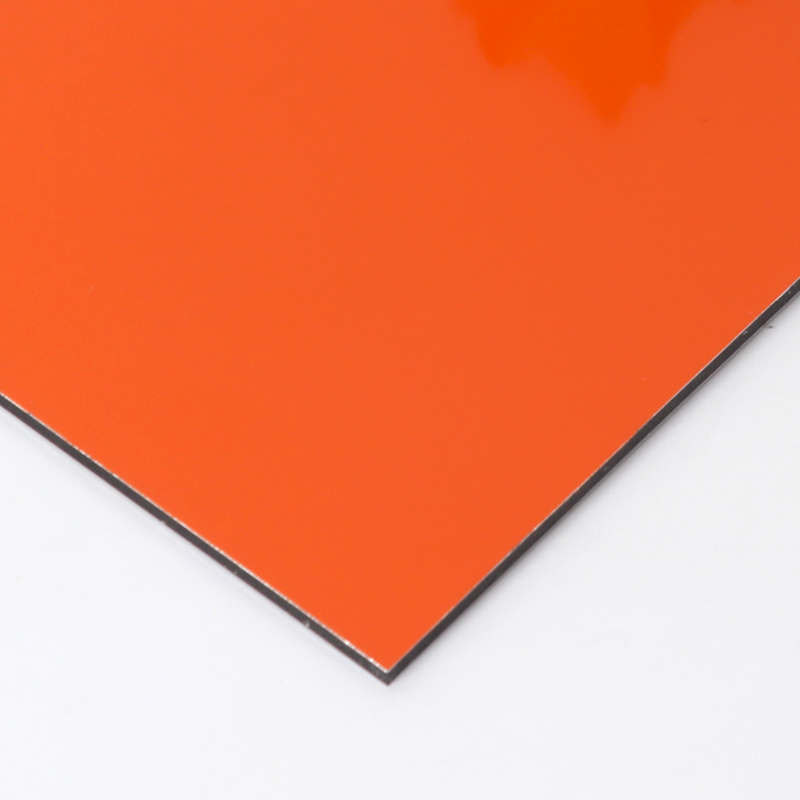 Solid color aluminum composite panel