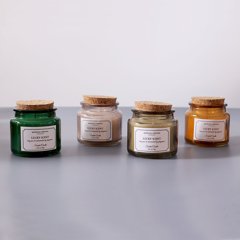 Luxury Gift Soy Wax Scented Candle with Cork